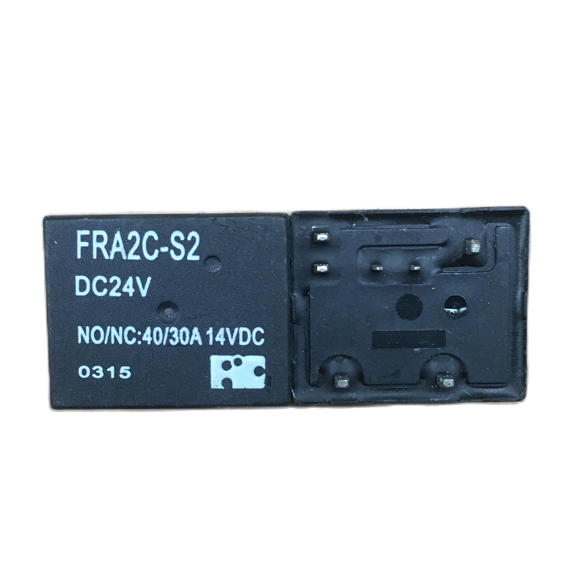 Relais FRA2C S2 24VDC haute puissance 30A avec connecteurs robustes 7PIN, x5