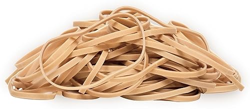 Miniatura 3 de Upgrade Office Supply UPG23732PK2 Bandas de goma, tamaño #32 (3 x 18 pulgadas), bolsas de 4 onzas (paquete de 2), color crepé natural, fabricado en