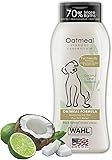 Wahl USA Dry Skin & Itch Relief Pet Shampoo for Dogs – Oatmeal Formula with Coconut Lime...