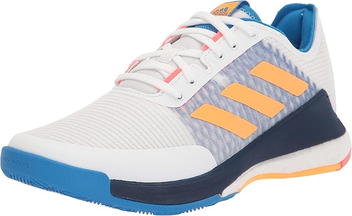 adidas Men's Crazyflight Volleyball Sneaker, White/Flash Orange/Turbo, 8.5 : Amazon.ca: Clothing 