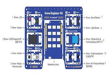 その他 MSX0 Stack + Grove Beginner Kit Amazon.com: Seeed Studio Grove Beginner Kit for Arduino