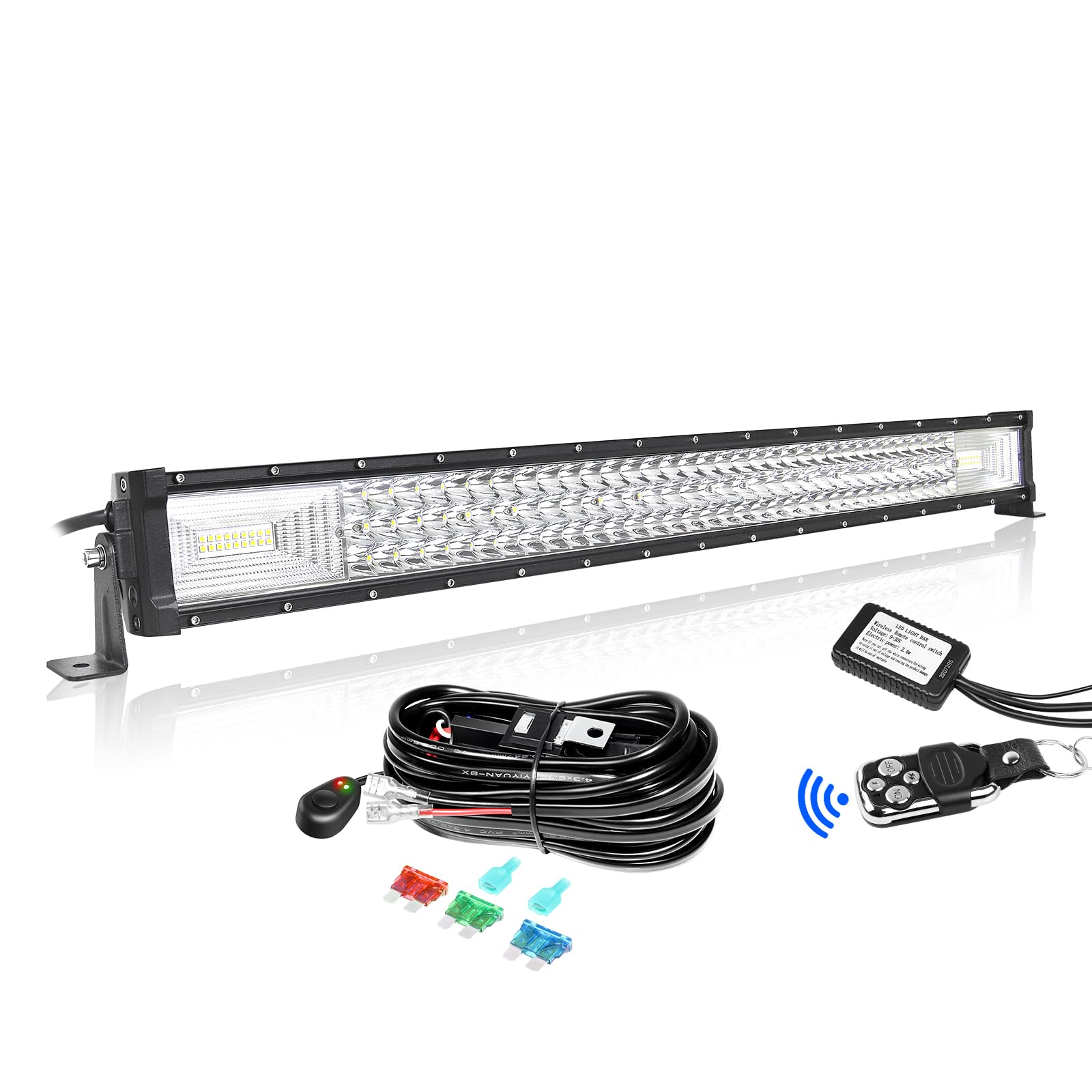 Barre LED 32 Pouces 405W Willpower - Support Magnétique, Combo Spot/flood, IP67, Pour 4x4, Camion, SUV, Tracteur