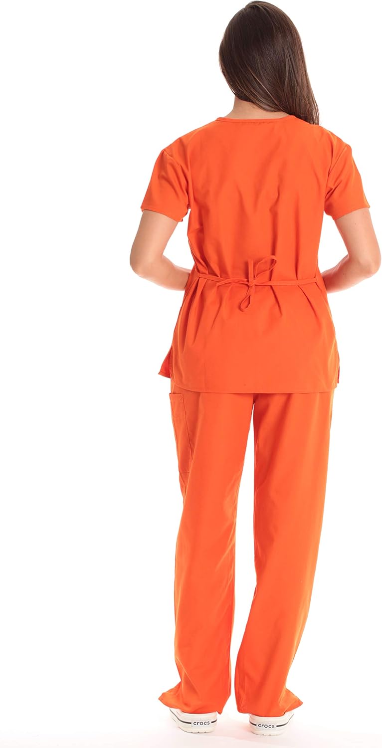 Just Love Women's Scrub Sets Medical Scrubs (Tie Back)