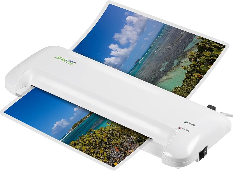 9 Inch Laminator Machine with 20 Laminating Sheets, Thermal Laminating Machine, Reliable, Anti-Jam, 8.5x11 A4 A5 A6 Compatible for Home Office School Use, AL9W2