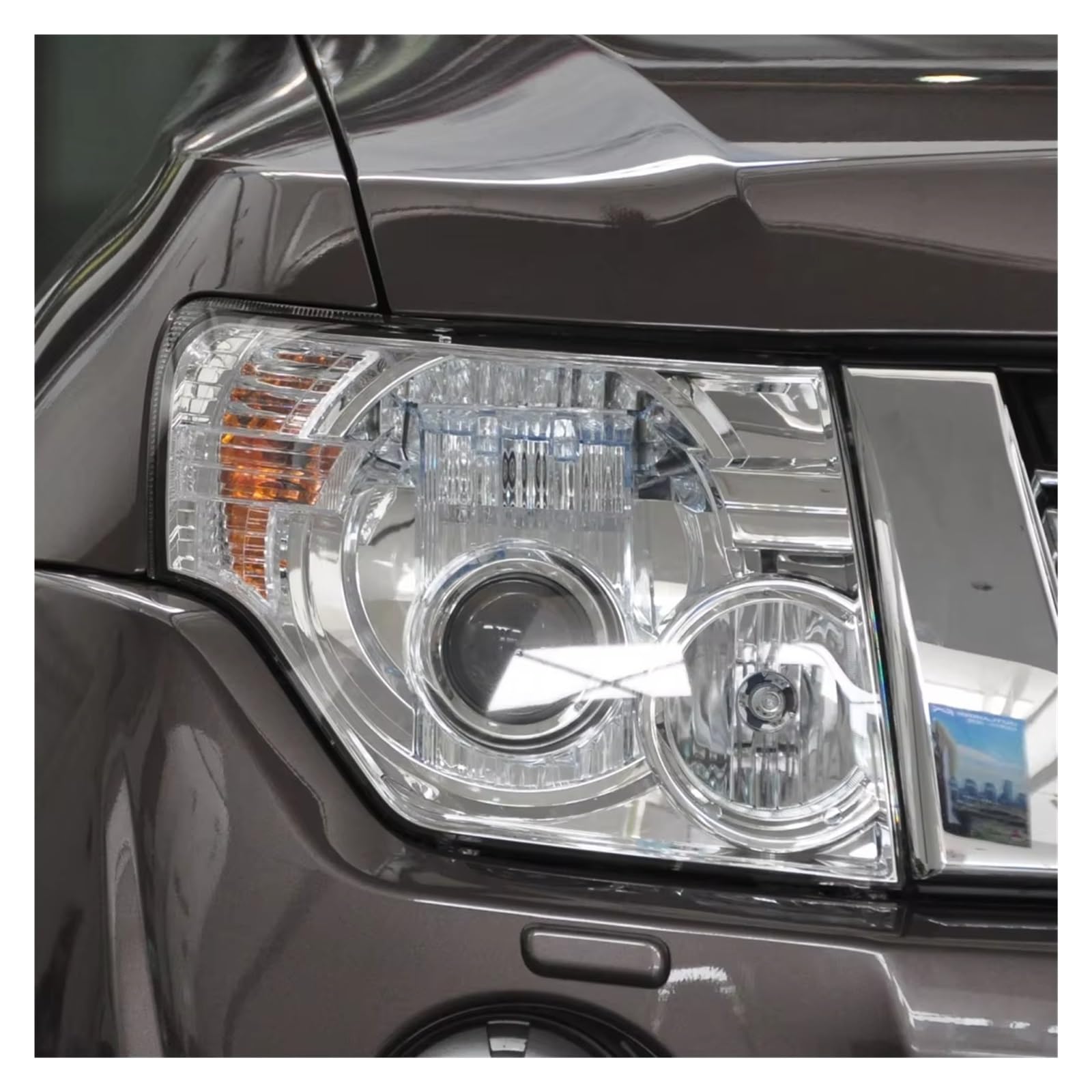Lente luz freno Cubiertas Lente Delantero Izquierdo/derecho Para PAJERO V87 V93 V97 2007-2018 Carcasa Cubierta Transparente Lente de repuesto luz trasera(Right)