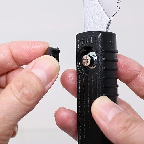 Miniatura 5 de KAKURI Mini sierra japonesa Dozuki de cola de milano de 4.3 pulgadas con vaina, sierra japonesa de corte fino para carpintería de precisión,