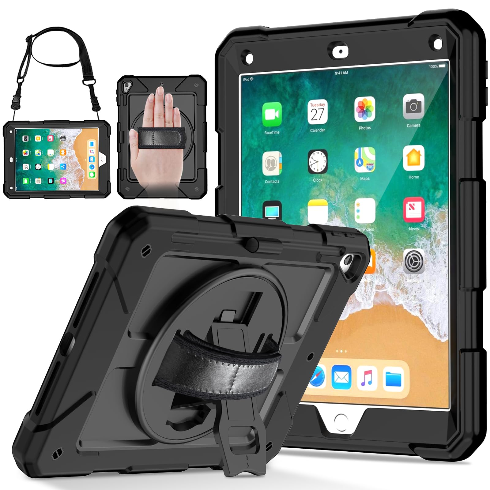 Amazon.com: LTROP iPad 6th Generation Case,iPad 5th Generation Case ...