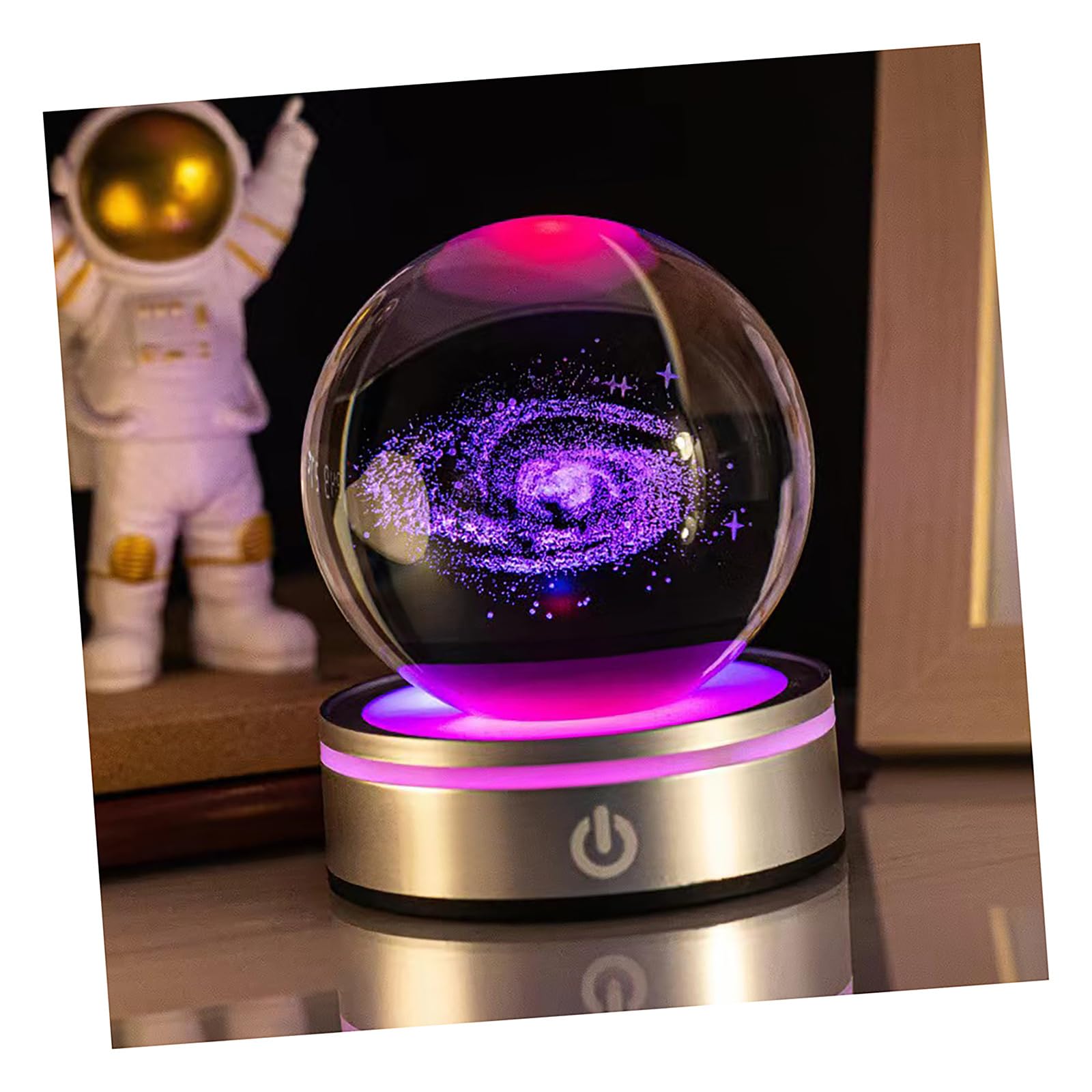 Amazon.co.jp : 3D宇宙 K9クリスタルボール 太陽系 銀河系です 模型