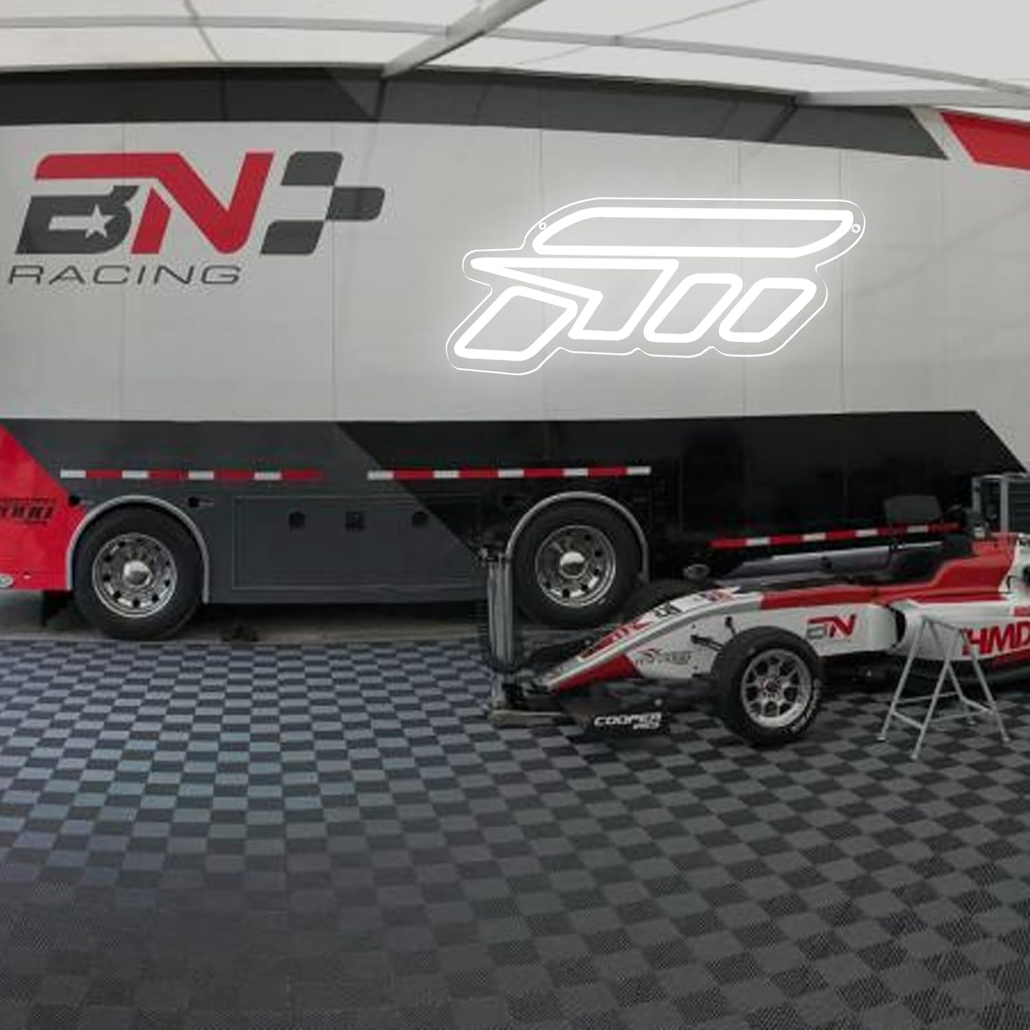 Extreme Motorsport Race Neon Sign for Room Decor Men, Racing Car Neon Sign Car Room Garage Formula Car Fans Decor Neon Signs for Man Cave Birthday Party Gifts - Image 4