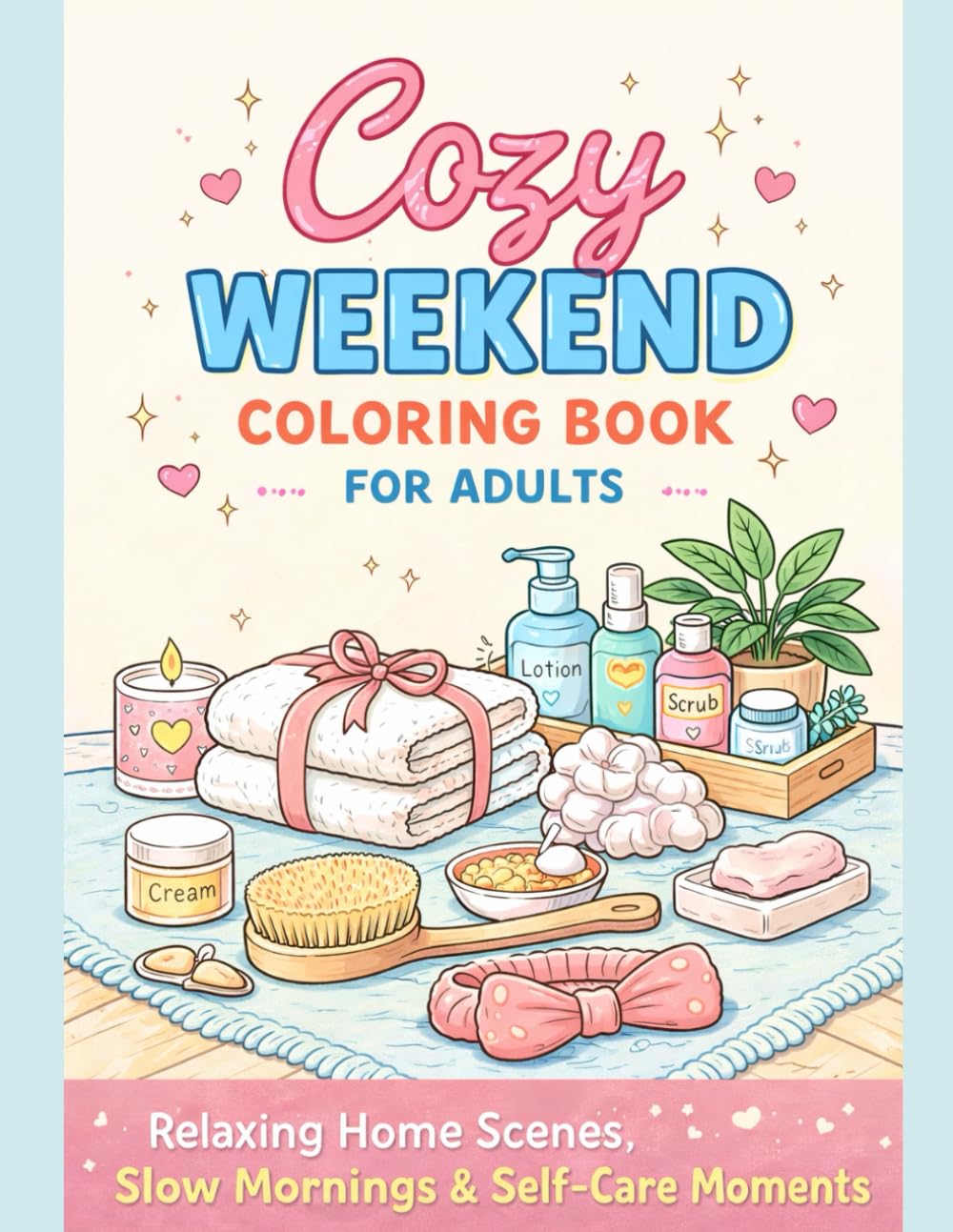 Cozy Weekend Coloring Book for Adults: Relaxing Home Scenes, Slow Mornings & Self-Care Moments (Cozy Colors Studio Coloring Books)