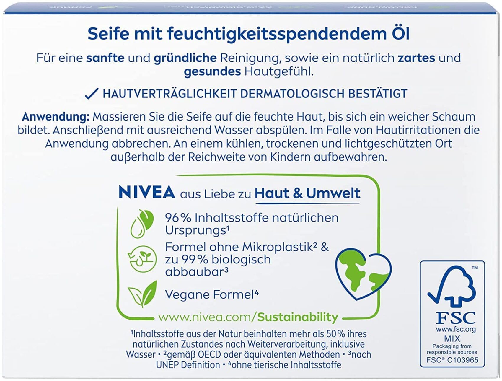 NIVEA Creme Soft mydło pielęgnacyjne (6 x 100 g), pielęgnujące i nawilżające mydło do rąk z olejkiem migdałowym, stałe mydło do delikatnego czyszczenia i delikatnej pielęgnacji
