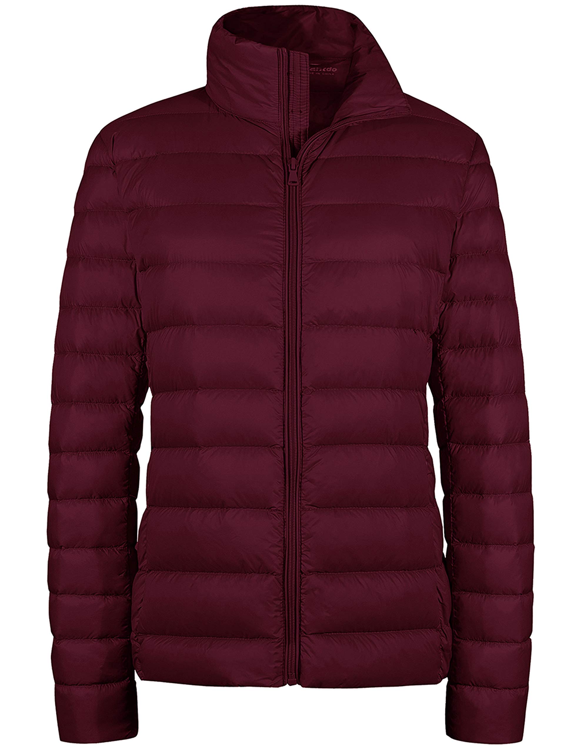 wantdo Women's Packable Ultra Light Weight Short Down Jacket