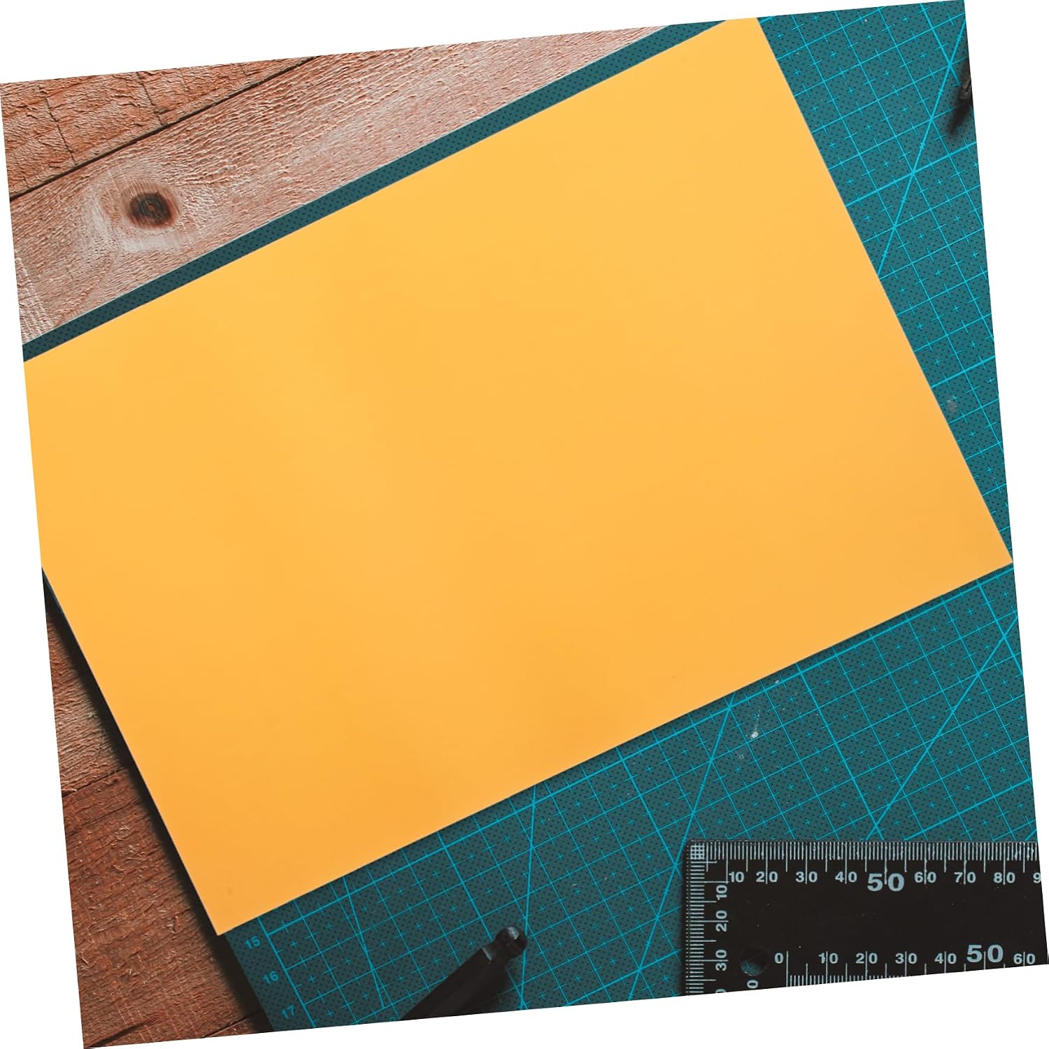 2pcs A4 Gold Aluminum Sheet for DIY Laser Engraving Metallic Cardstock Blanks for Crafting Invitations and Decorations Suitable for Engraving Tools