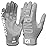 Nxtrnd G1 Youth Football Gloves, Kids Sticky Receiver Gloves (Grey, Youth Large)