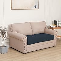 Vista 180 de Easy-Going Fundas Elásticas de 3 Piezas para Cojines de Sofá para Sofá Seccional Izquierdo/Derecho en Forma de L Chaise Lounge Funda de Asiento