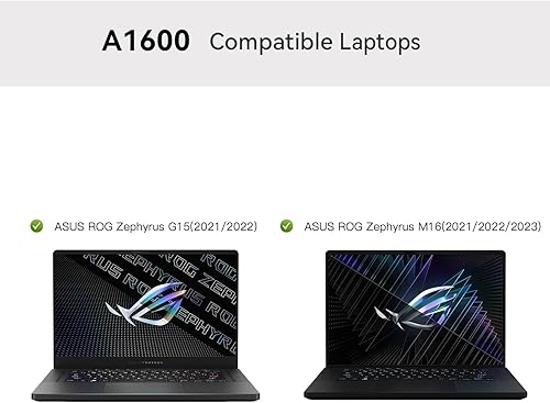 Miniatura 2 de Smatree Funda protectora dura para laptop de 15.6 a 16 pulgadas compatible con ASUS ROG Flow X16 (20222023), ROG Zephyrus G15 (20212022), ROG