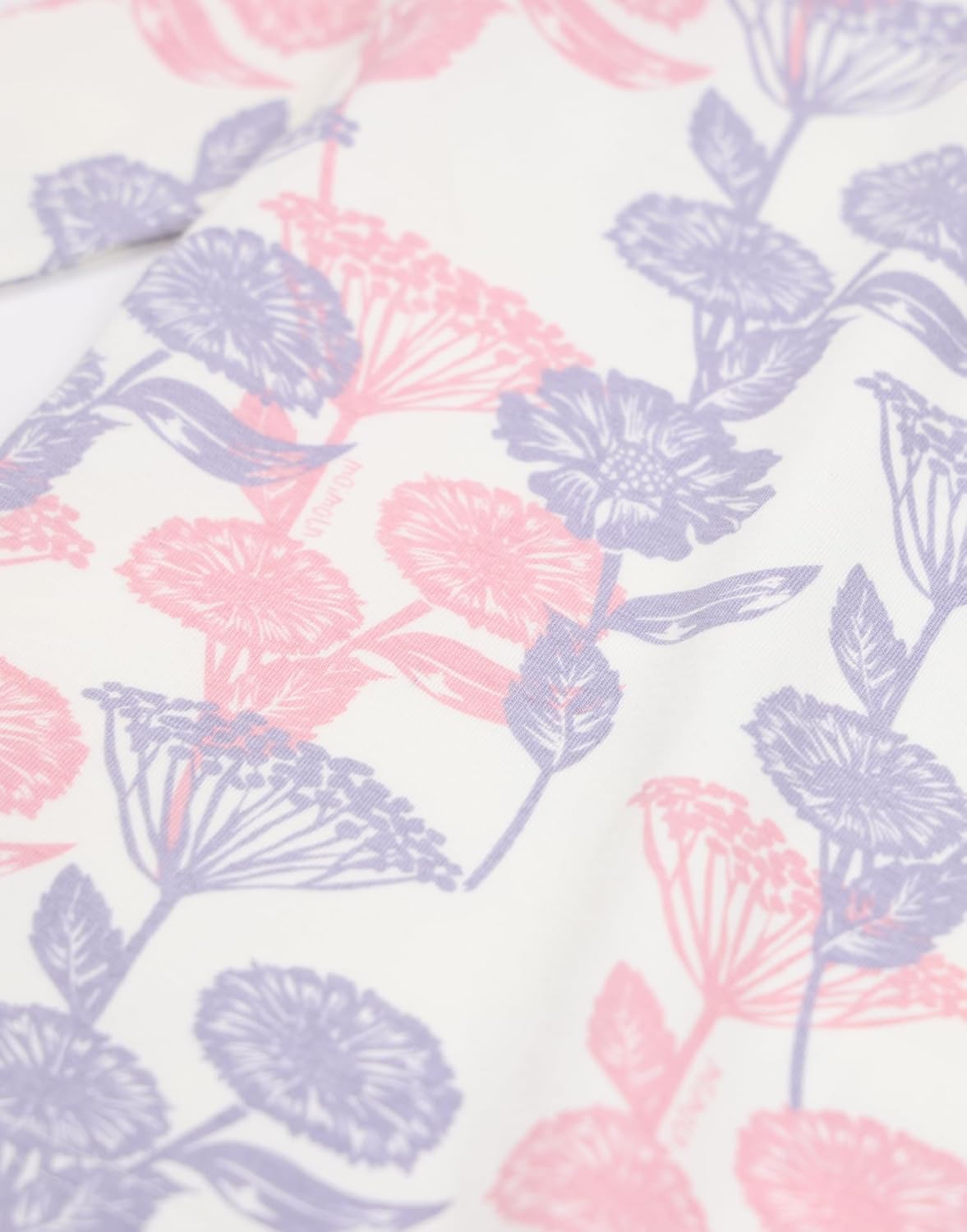 moimoln 6M-8Y Baby & Toddler Girl Floral Pajamas Soft Modal Cotton Breathable Snug-Fit Long Sleeve Sleepwear Set - Image 6