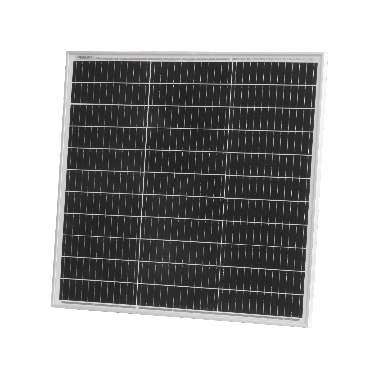Photonic Universe Silver 80W 12V Monocrystalline Solar Panel With 90Cm Cable