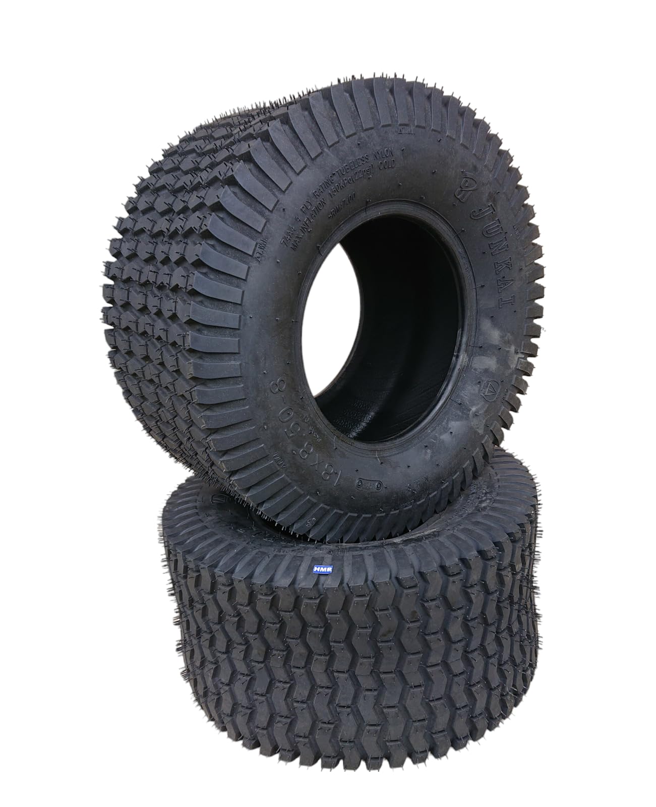 2 pneumatici 18 x 8,50 – 8 4PR profilo prato, trattorino tosaerba, tosaerba, quad
