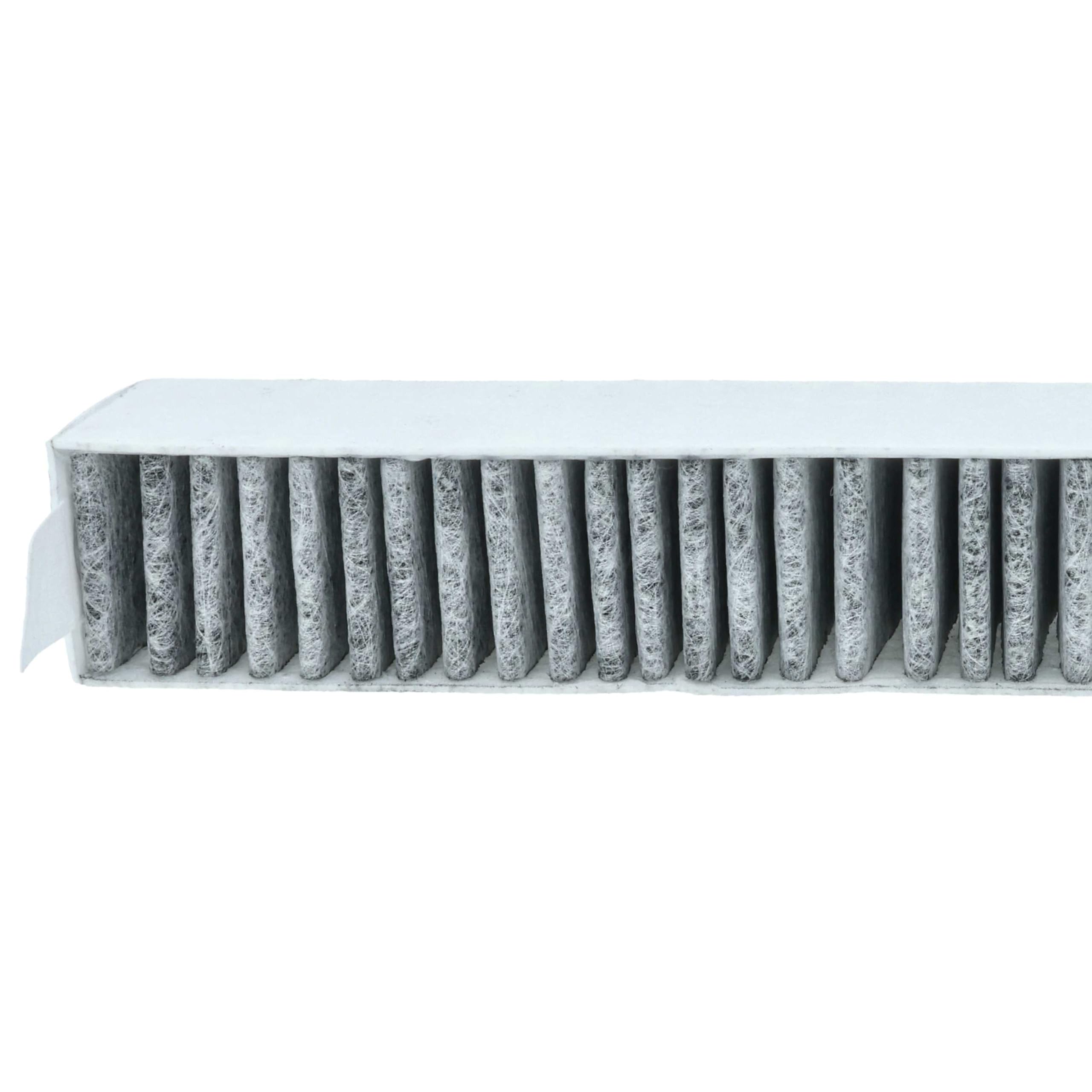 vhbw 4 x filtr z węglem aktywnym zamiennik do Miele 11662790, DKF 30-P do okapu kuchennego
