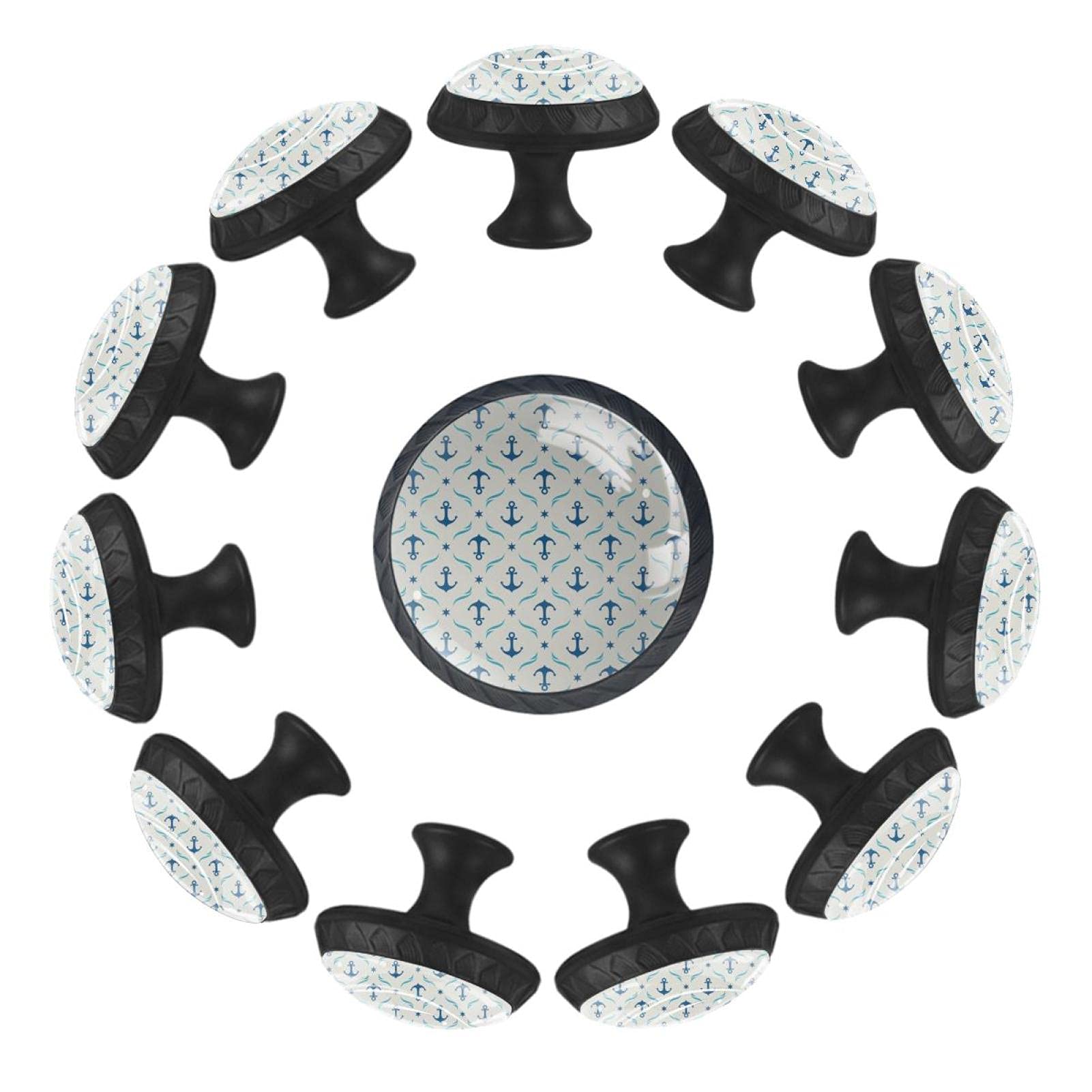 Boutons de tiroir ronds 35 mm commode chambre salle de jeux x12