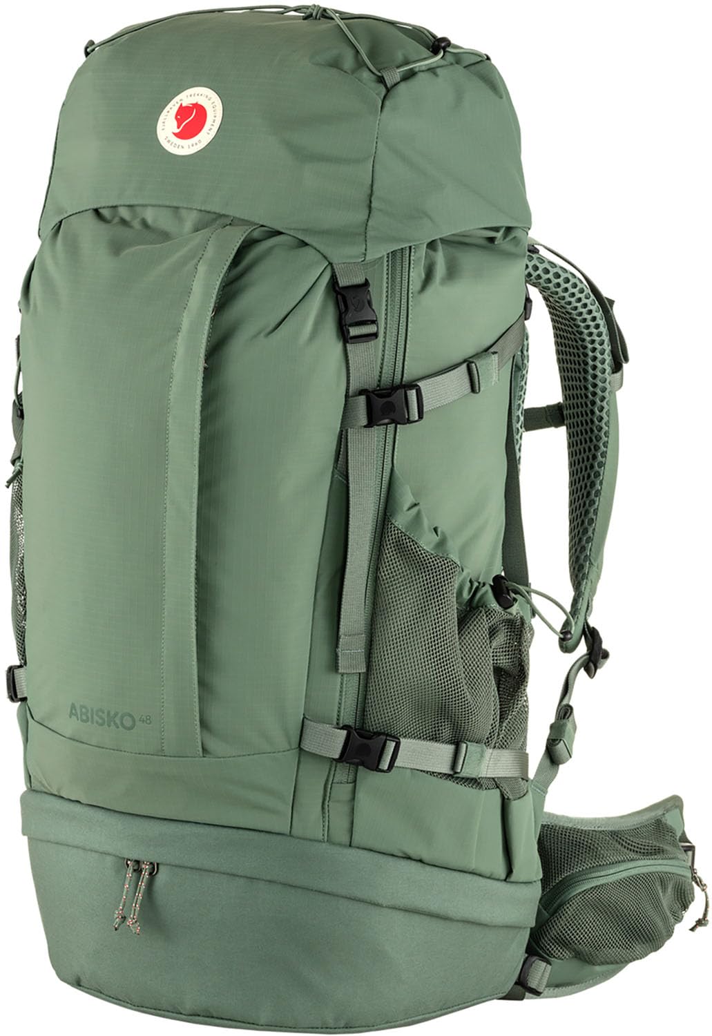 Fjallraven 27225-614 Abisko Trekk 48 M/L Sports backpack Unisex Patina Green Size One Size, Graphite, One Size, Sport