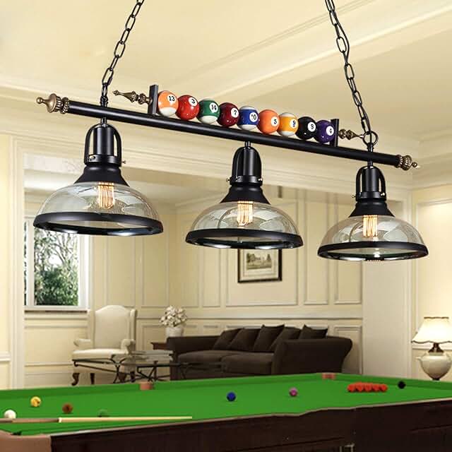 pool table lamp shades