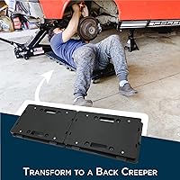 Vista 7 de Muñeco de muebles para mudanza, paquete de 2, multifuncional y resistente con ruedas, capacidad de 450 libras, fabricado en Taiwán