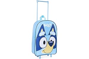 Charming Bluey Luggage: Perfect Suitcase for Toddler Boys