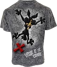 Looney Tunes - Wile E.Coyote - Missed The Spot - Acid Wash T-Shirt