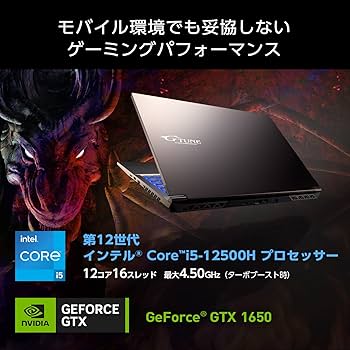 Amazon.co.jp: mouse 【ゲーミング】 ノートパソコン G-Tune P5 (15.6