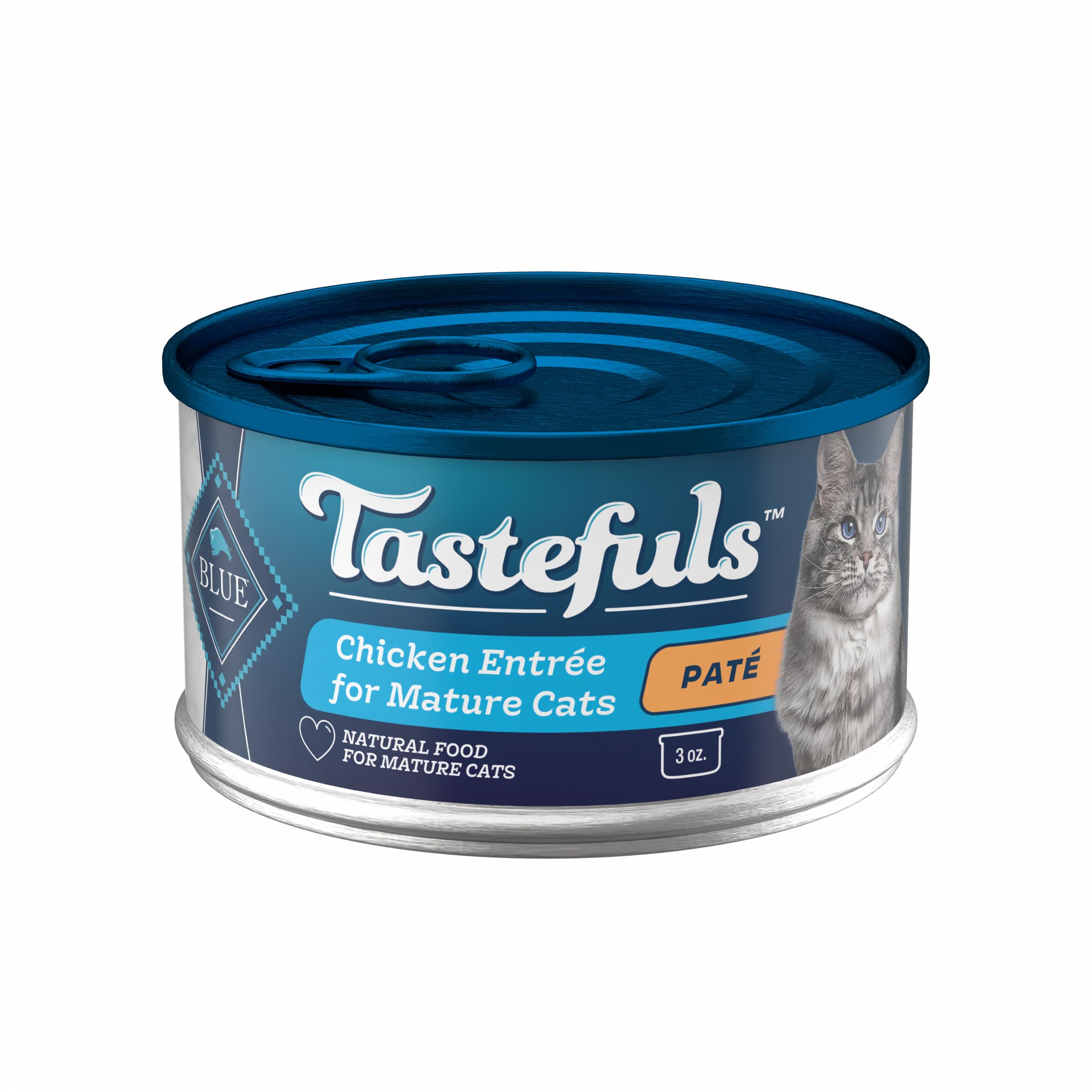 Blue Buffalo Tastefuls Mature Pate Chicken Entree