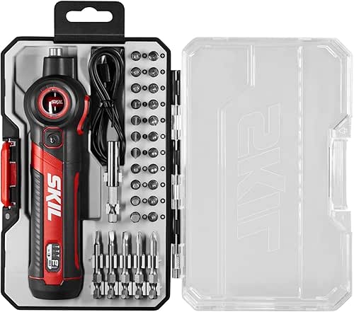 SKIL Twist 2.0 Rechargeable 4V Screwdriver with Pivoting Head, Torque