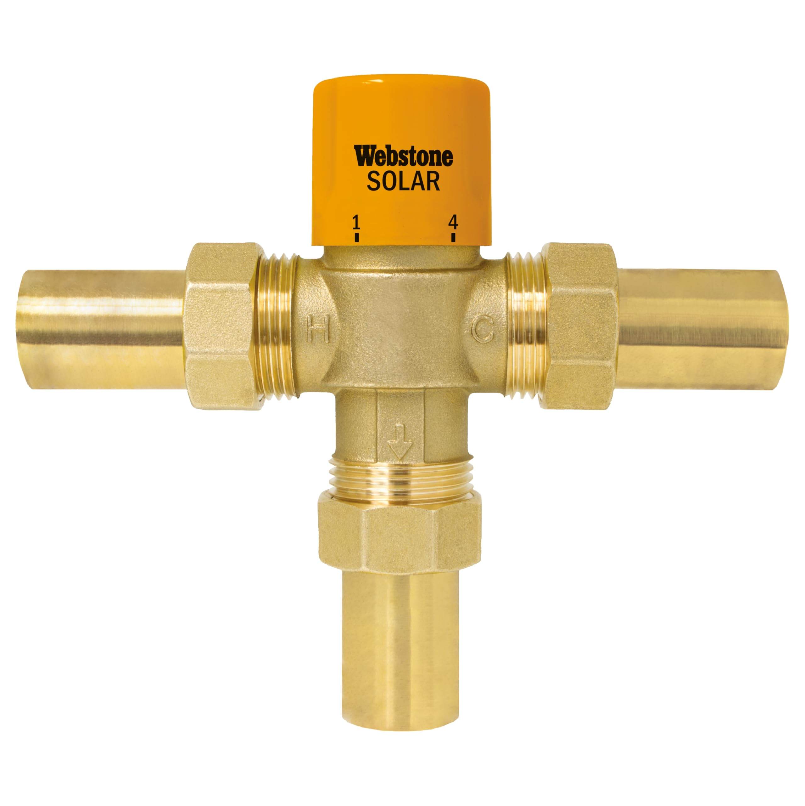 1/2 SWT TMV - Solaire Soupape de mitigeage pour chauffage solaire