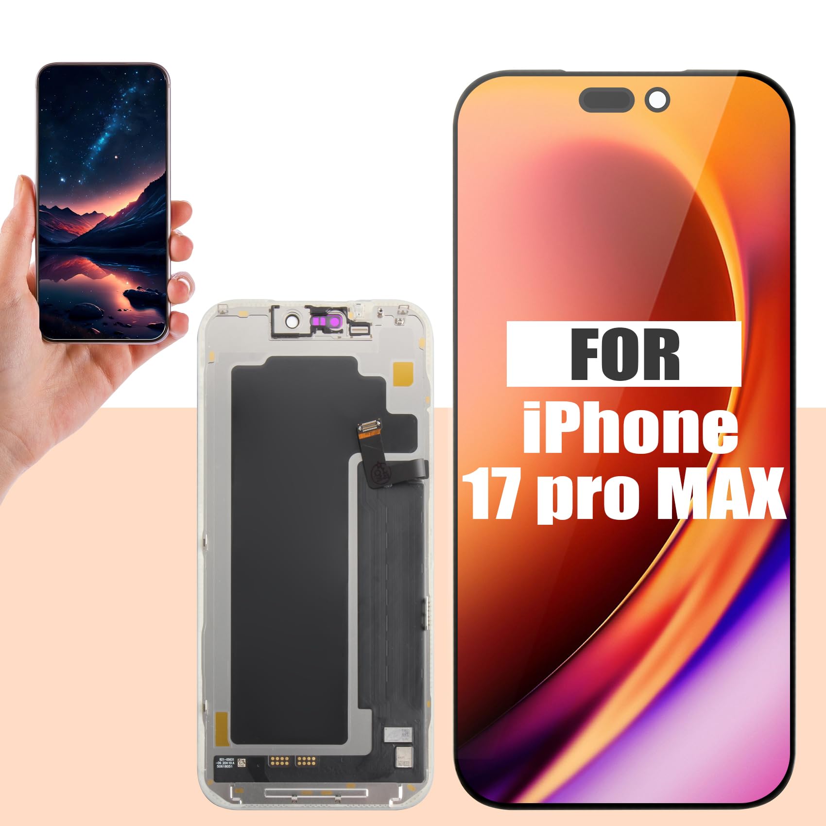 Amazon.com: Original Screen for iPhone 17 Pro Max Screen