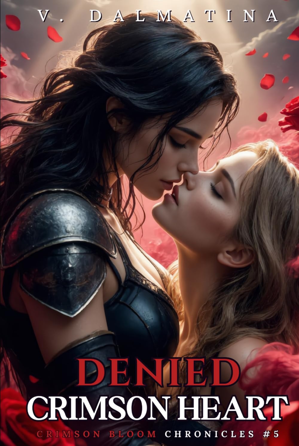 Denied Crimson Heart: A Dark Sapphic Portal Fantasy Romance (Crimson Bloom Chronicles #5)