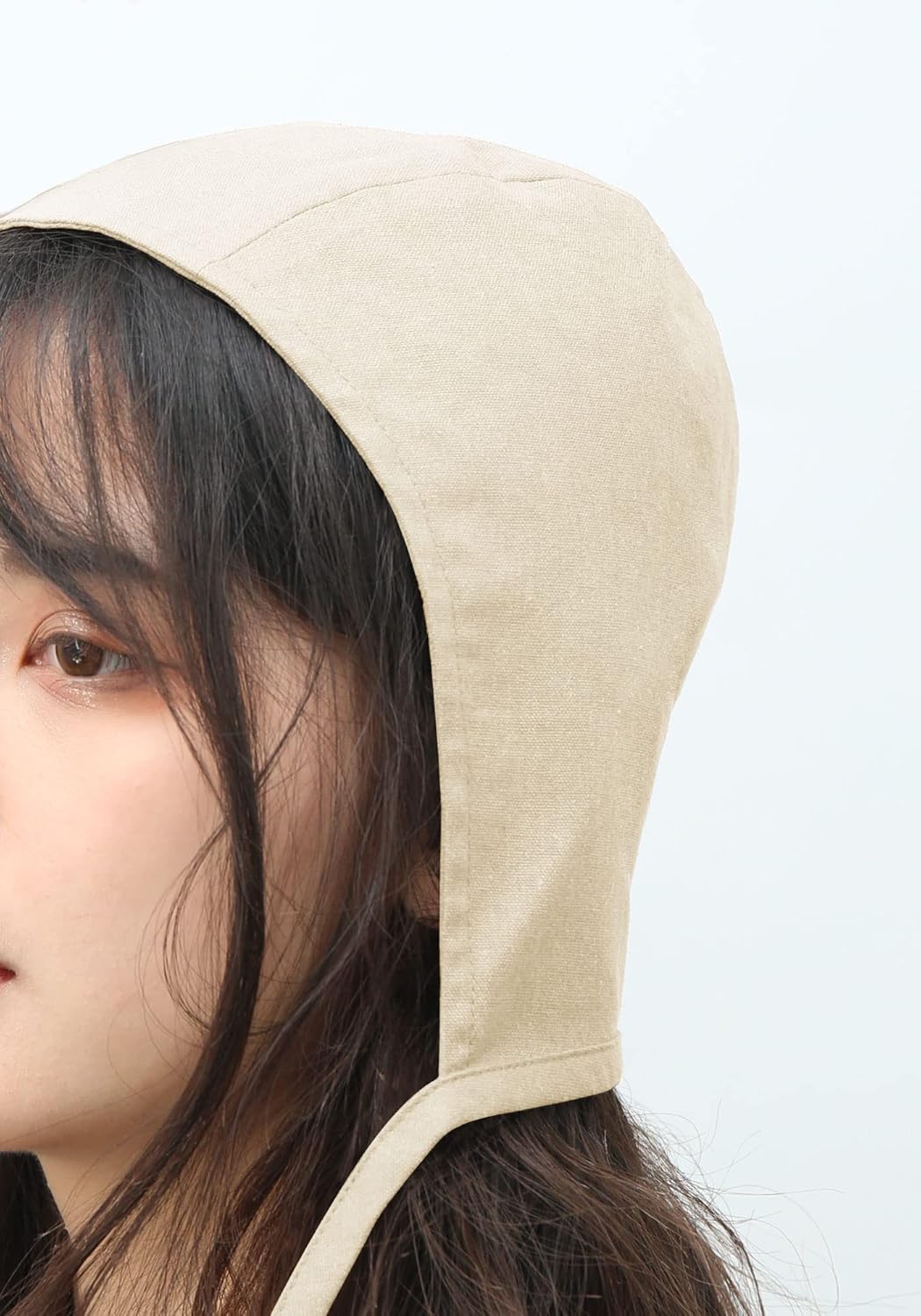 KUOIN Medieval Coif Cap Women's Victorian Peasant Amish Hat Colonial Cosplay Headwear - Image 9