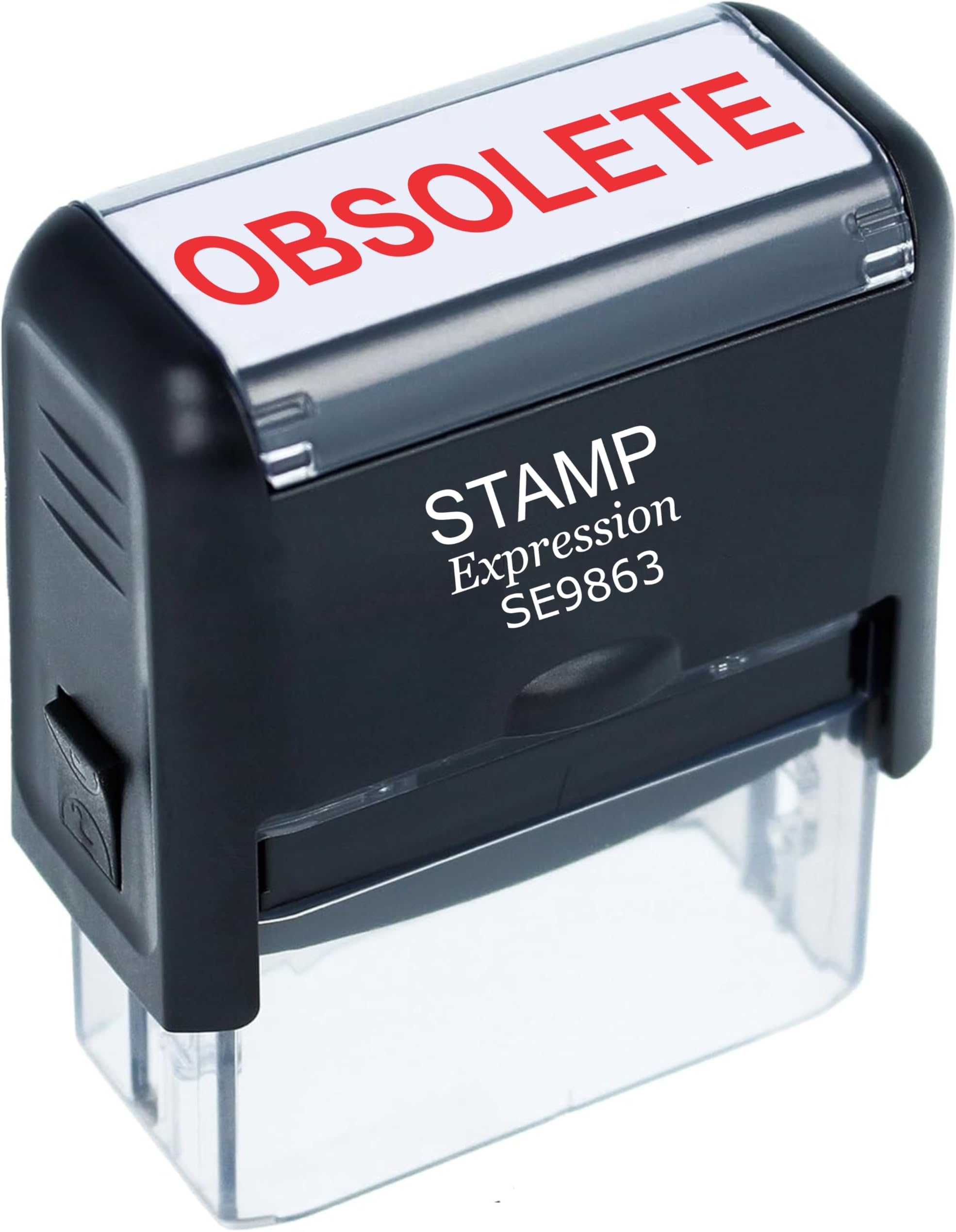StampExpression - Obsolete Office Self Inking Rubber Stamp - Red Ink (A-5324)