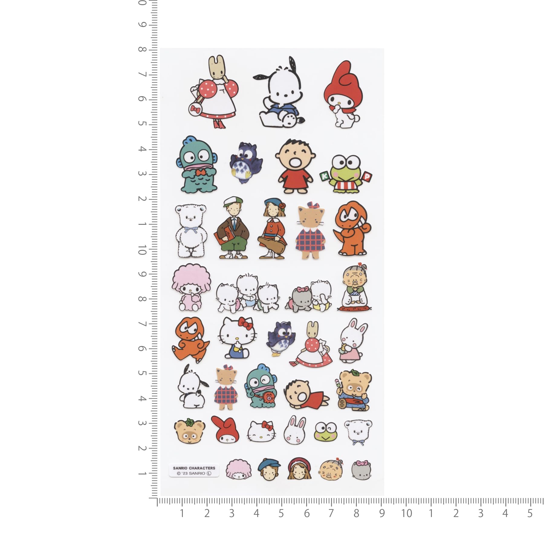 サンリオキャラクター シール　14枚まとめ売り！ CRUX（クラックス） 即日発送 ラッピング対応 うるちゅる ポップシール