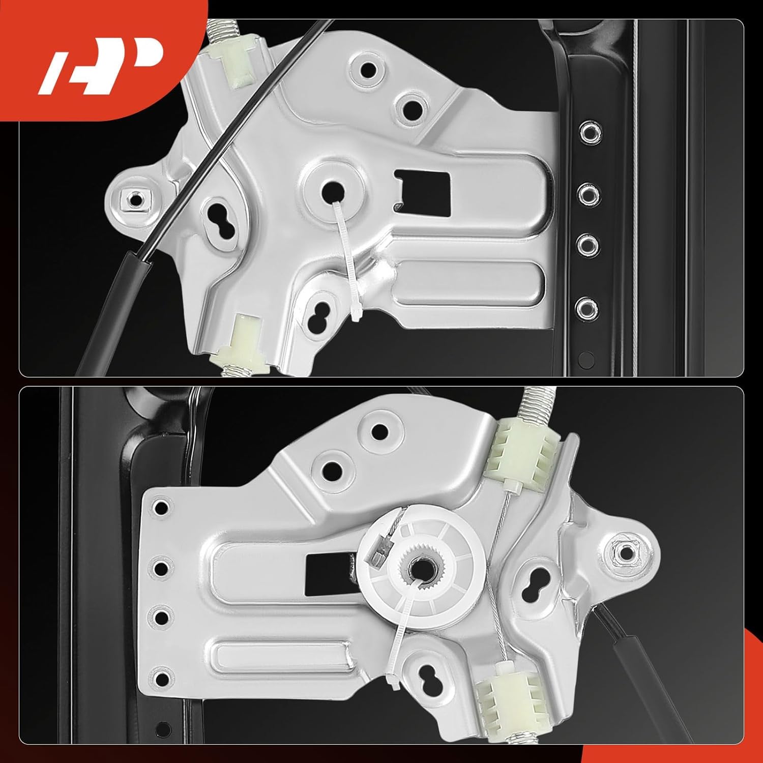 A-Premium Electric Power Window Regulator Without Motor Compatible with Chevrolet Cruze 2011-2012 Sedan Front Right Passenger Side