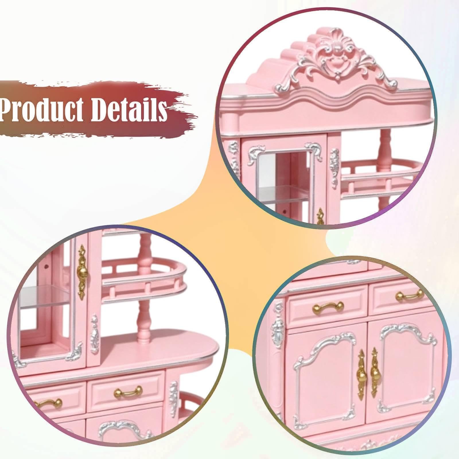 Mobili Decorativi per Case delle Bambole in 1:12, Accessori Moda per Il Soggiorno.