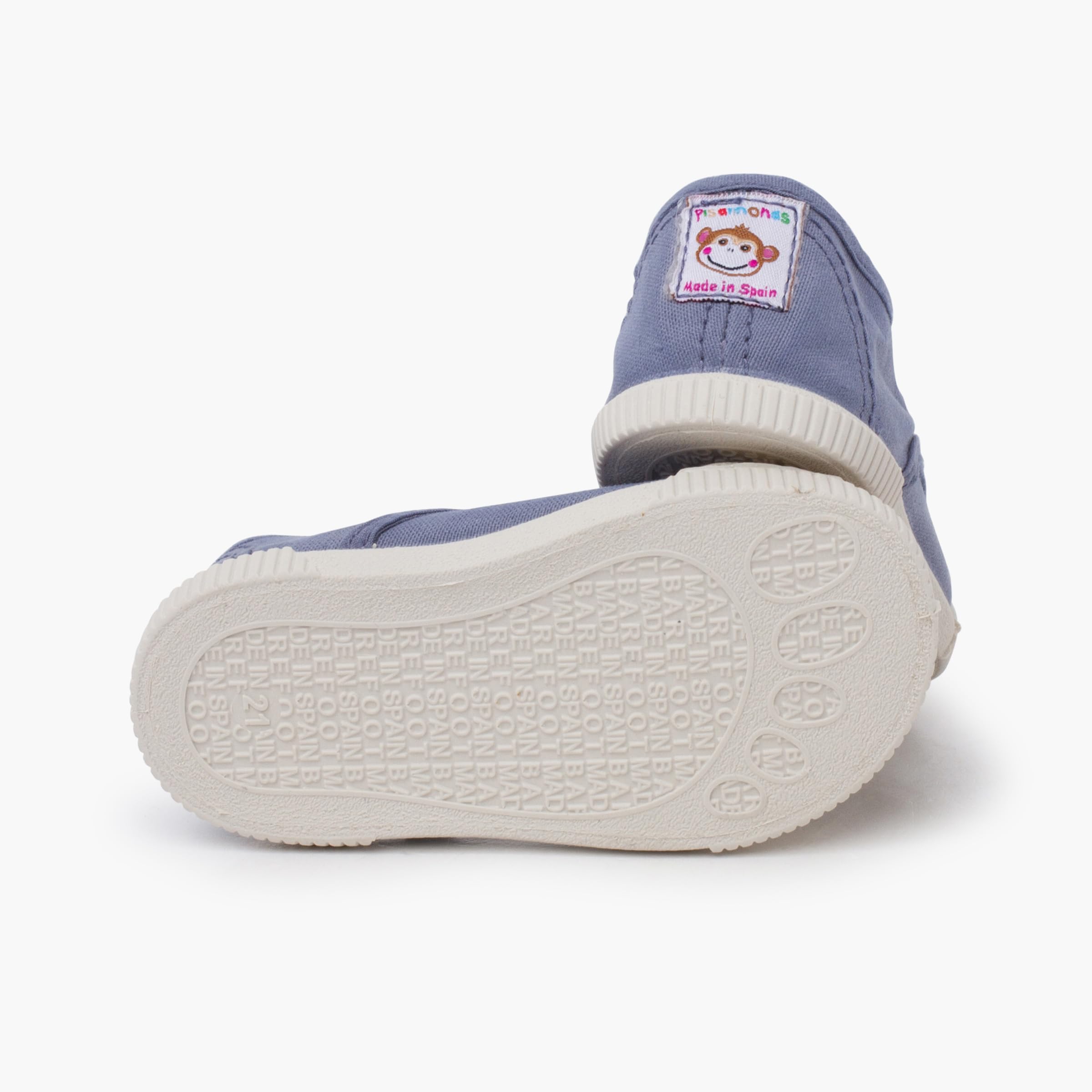 Pisamonas Zapatillas Lona Sin Cordones Barefoot