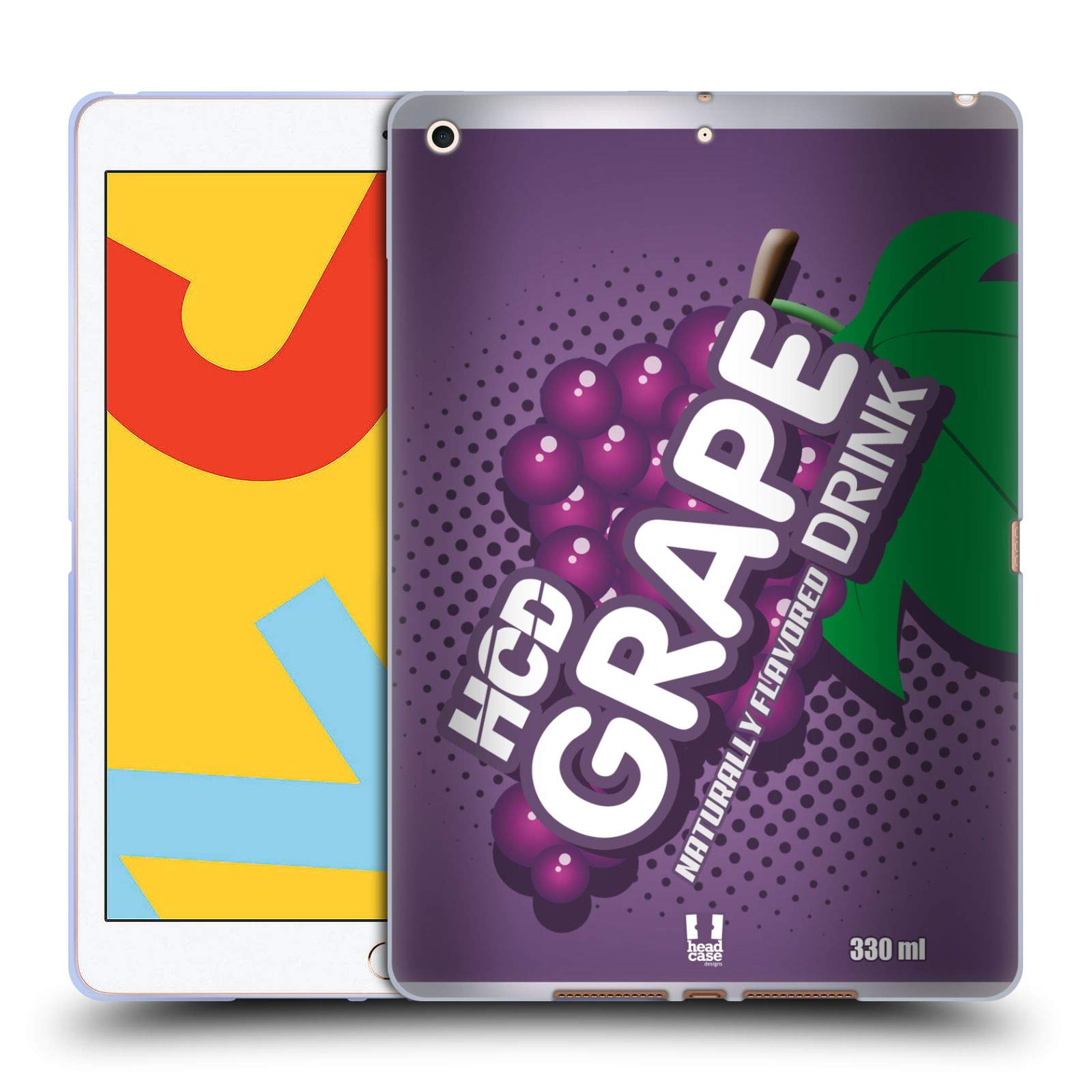 Head Case Designs Hcd Grape Drink Case Can Soft Gel Case Compatible with Apple iPad 10.2 2019/2020/2021
