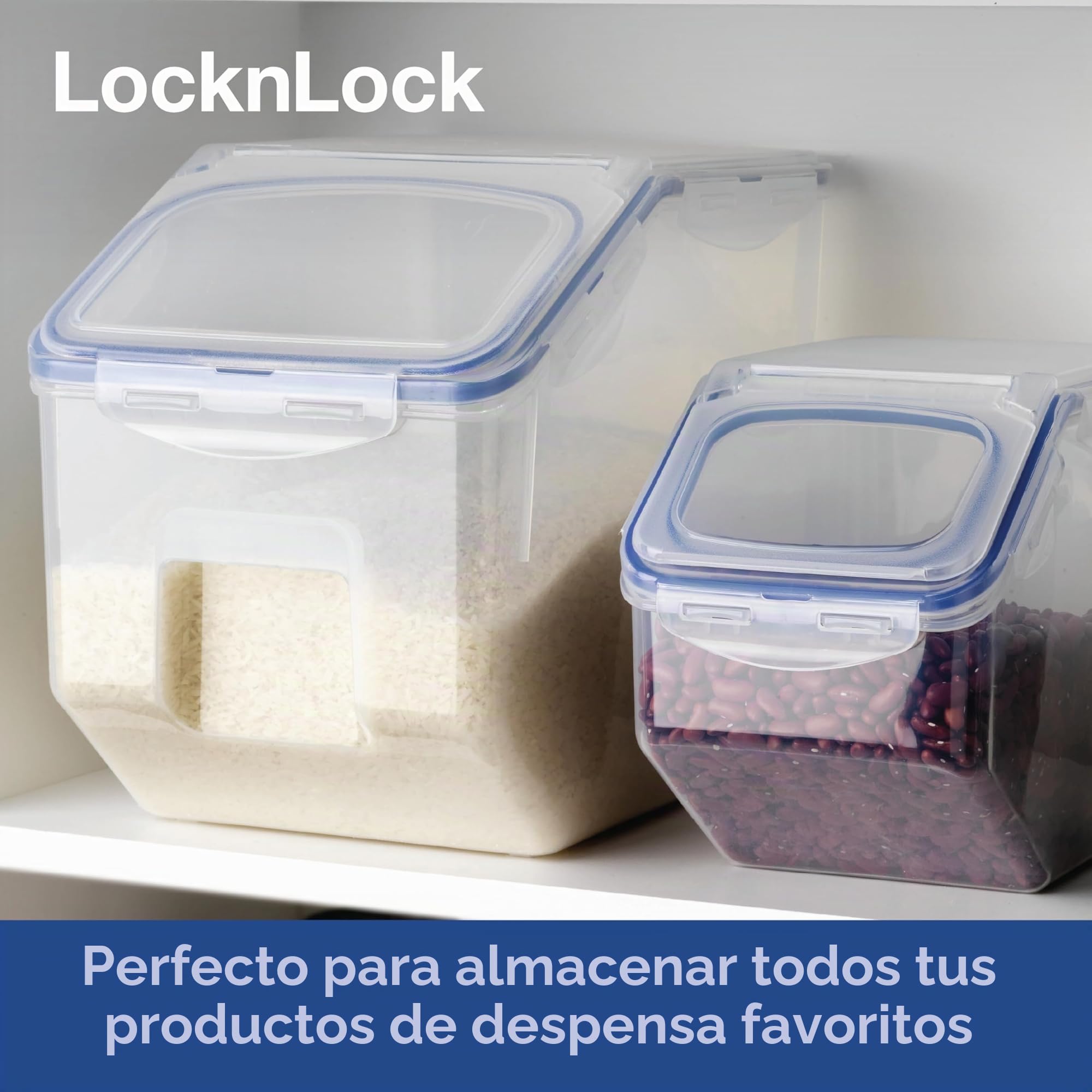 Lock & Lock HPL510 caja de almacenamiento multi-función de Cocina Caddy 12 l