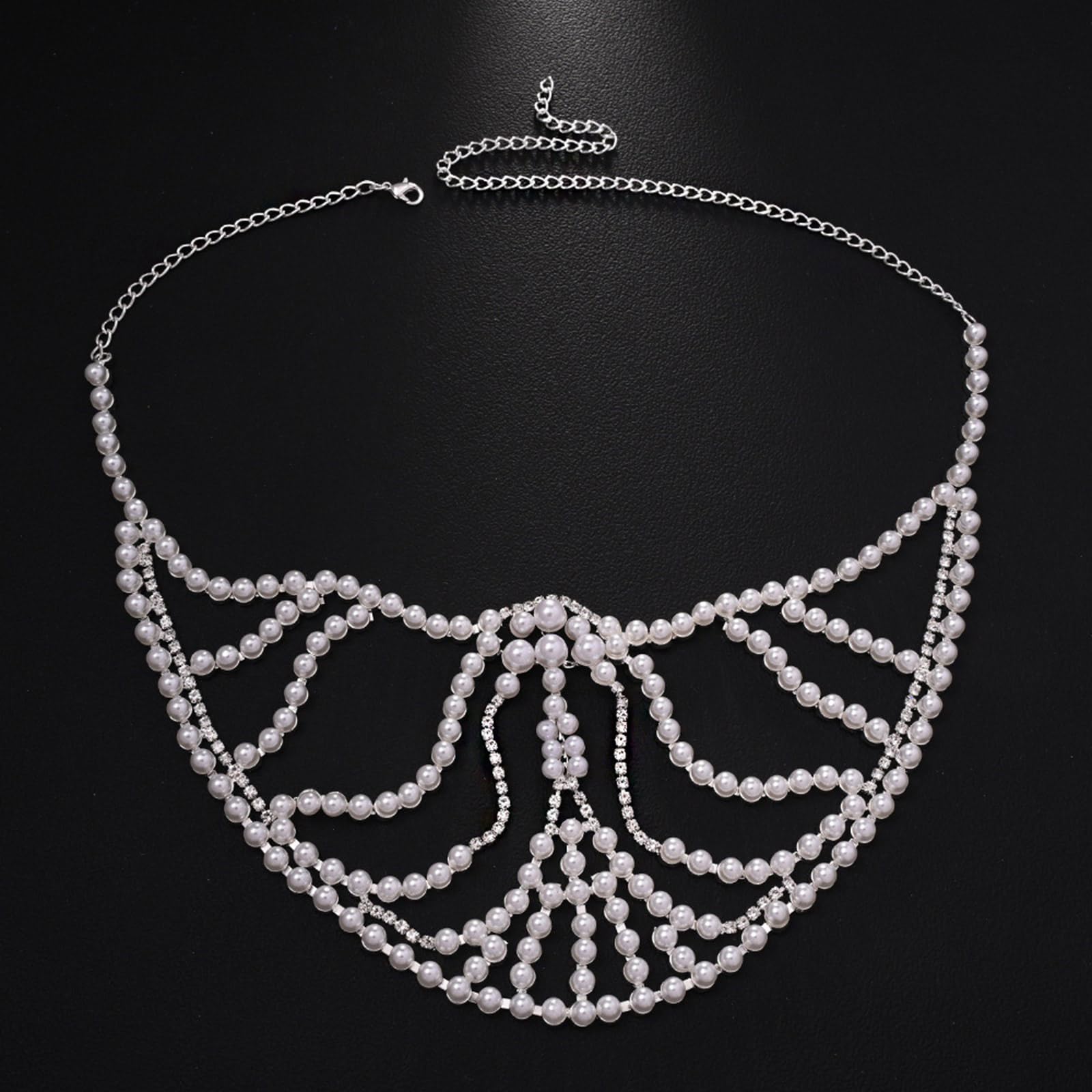 Accesorio multifuncional de media cara con diamantes de imitación para cosplay, joyería de moda para todas las edades, para mujeres y banquetes