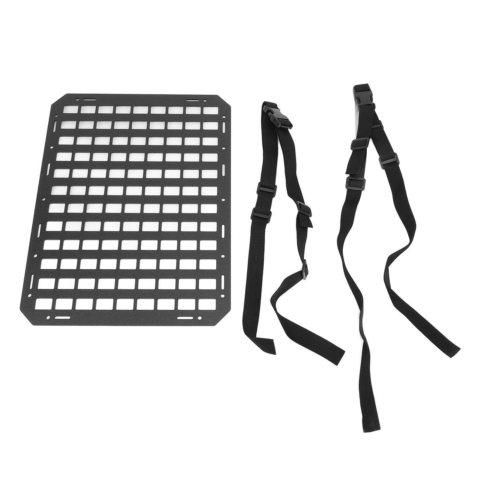 aqxreight Panel MOLLE Rígido Para Vehículo 43x33cm Organizador Trasero Del Asiento Universal Compatible Con Autos Camionetas Y Pickups Diseño Modular Espacioso Y Duradero