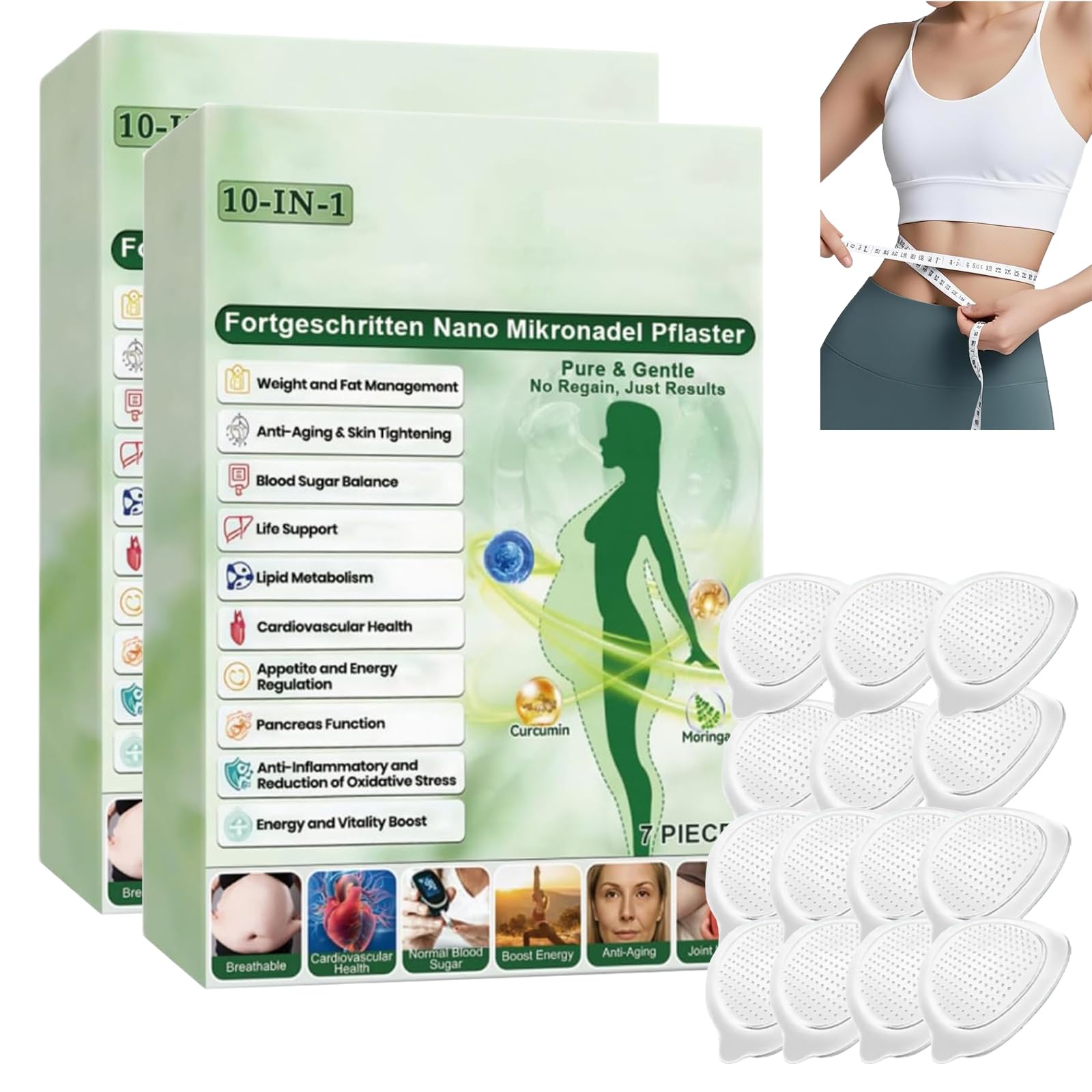 Amazon.com : HOKITANS Moringa Berberine Patches, Moringa 10-IN-1