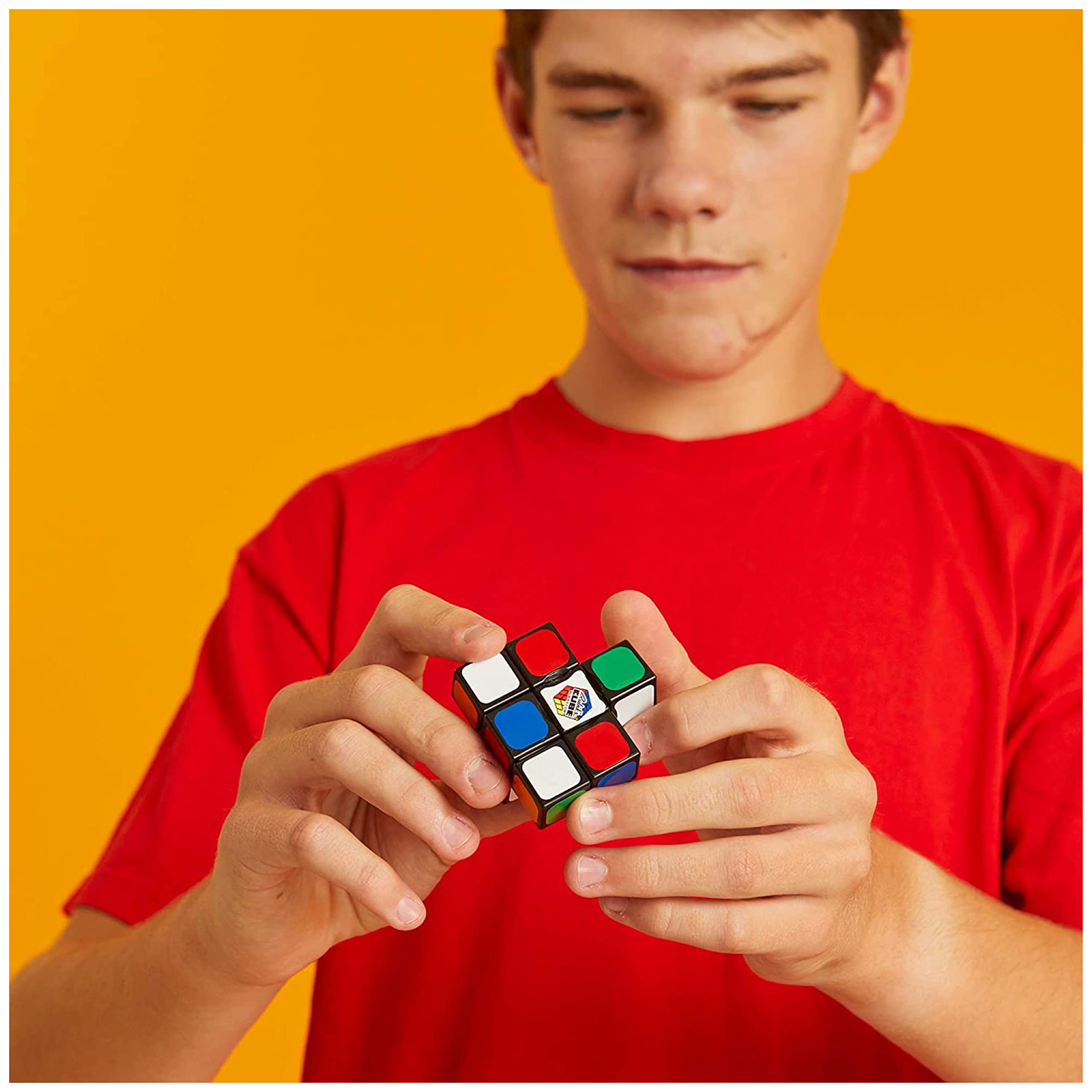 RUBIK'S, SPIN MASTER, Il Cubo di Rubik's 3x1 Edge, originale, per principianti, rompicapo professionale a cobinazione di colori, problem-solving, a uno strato, adatto a bambini dagli 8+