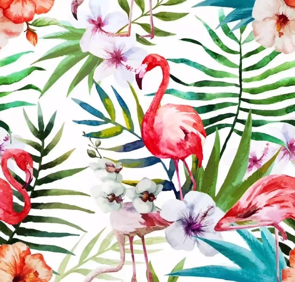 ZFENGYYUAN Tropical Cushion Covers Outdoor Furniture Decorative Linen Square Single-Sided Printing Pillow Cover Tropical Flower Plant for Home Office Sofa Couch Car Garden 45 x 45cm ZFENGYYUAN Tropical Cushion Covers Outdoor Furniture Decorative Linen Square Single-Sided Printing Pillow Cover Tropical Flower Plant for Home Office Sofa Couch Car Garden 45 x 45cm