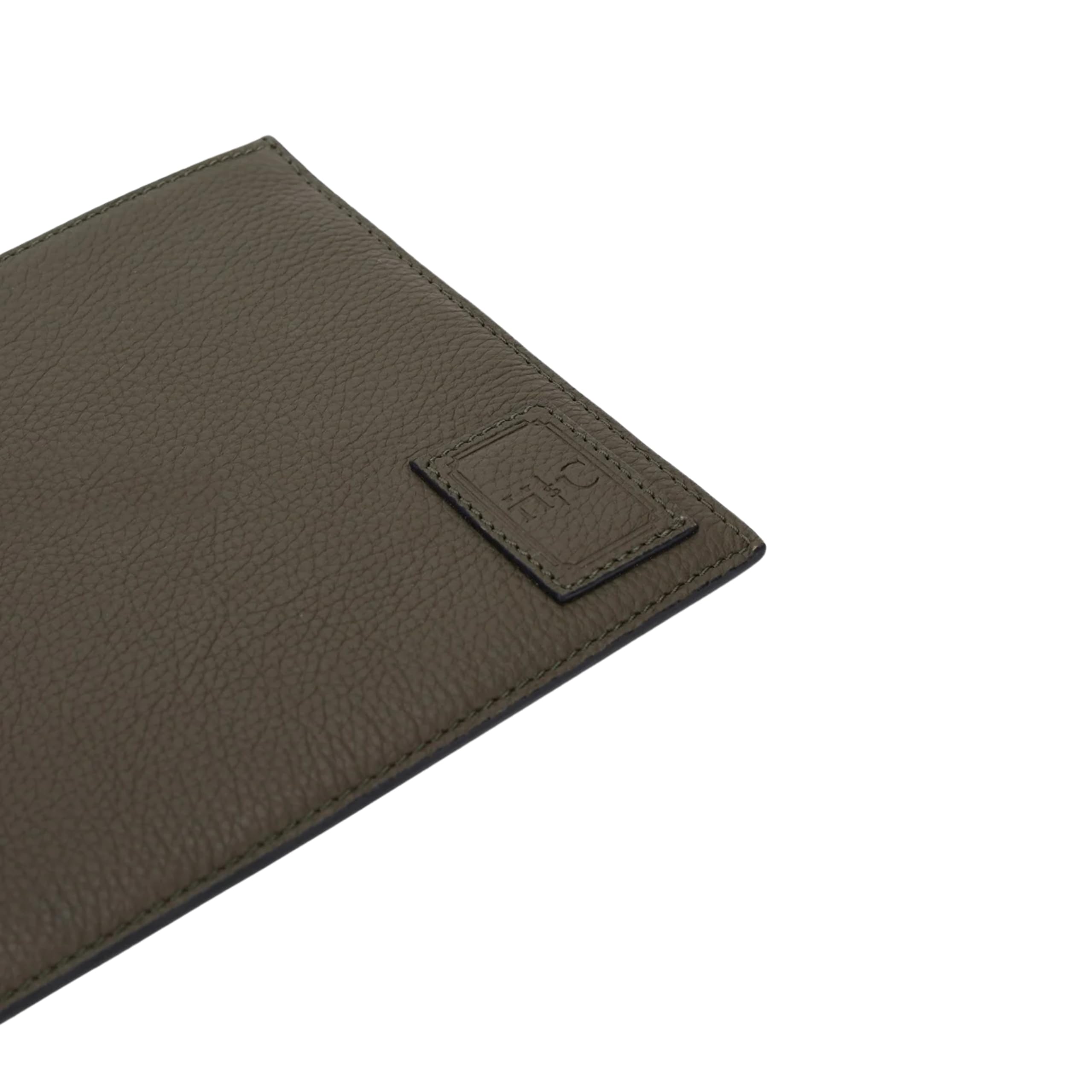 HAMMER COAL Leather Clutch for Men - Full-Grained Hand Purse - Organizer Bag for Men - Long Wallet Business Fashion - Casual Business Bag. (Grey) 1